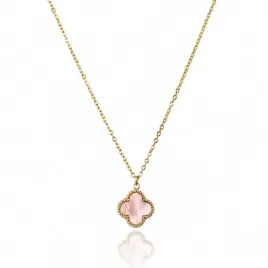 naszyjnik-stal-szlachetna-pozlacana-14k-zlotem-koniczynka-13mm-roz-nst230