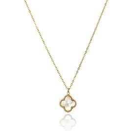 naszyjnik-stal-szlachetna-pozlacana-14k-zlotem-koniczynka-13mm-masa-perlo