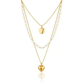 potrojny-naszyjnik-stal-szlachetna-pozlacana-14k-zlotem-choker-serce-perel