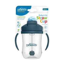 dr-browns-tc91105-kubek-pierwsza-slomka-270ml-granatowy-6m