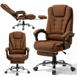 fotel-biurowy-obrotowy-boss-z-podnozkiem-brazowy-material-ko22br-mat