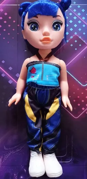 Lalka K-pop Demon Hunters, muzyczna lalka, 32 cm, Zoey
