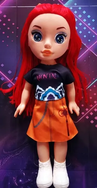 Lalka K-pop Demon Hunters, muzyczna lalka, 32 cm