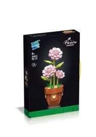klocki-kwiaty-gozdzik-w-doniczce-403-elementy-flowers-seria-dekoracyjna