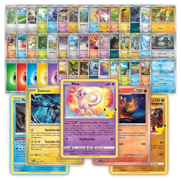 Karty Pokemon Oryginalne Zestaw 100 Każda Inna Bez Powtórek+ Gratis 10 Holo