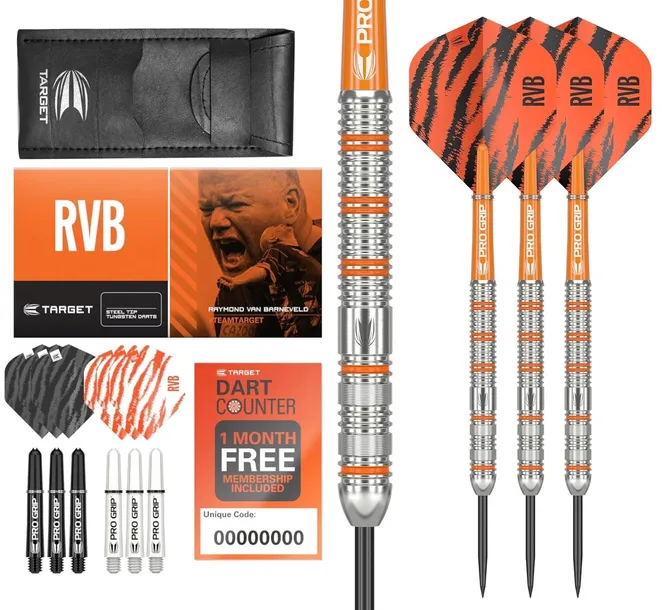 Lotki Rzutki Dart Target Raymond Van Barneveld 80% Wolfram 24g