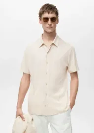 mango-bezowa-lniana-koszulka-polo-guziki-b25-xxl