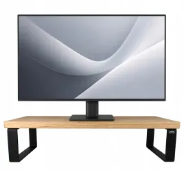 polka-podstawka-pod-monitor-debowa-drewno-metal-solidna-na-biurko