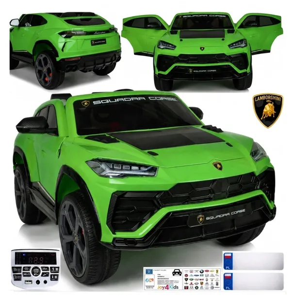 Lamborghini URUS Wielki SUV 4x4 akumulator 14AH koła EVA 3-8L