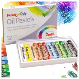 kredki-pastele-olejne-pentel-12-kolorow-miekkie-szkolne-dla-dzieci-zestaw