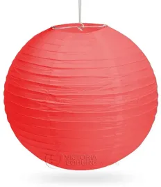 lampion-papierowy-kula-60cm-czerwony
