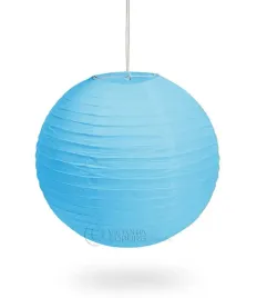 lampion-papierowy-kula-40-cm-niebieski
