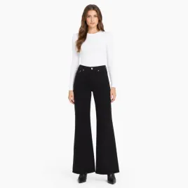 spodnie-damskie-zara-flare-sztruksowe-czarne-r-38