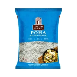 platki-ryzowe-srednie-poha-medium-india-gate-500g