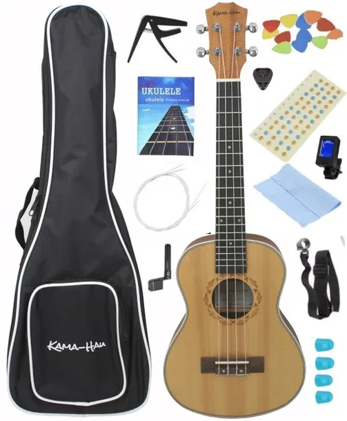 UKULELE TENOROWE + GIGA PAKIET: AŻ 26 SUPER DODATKÓW !!! 2T