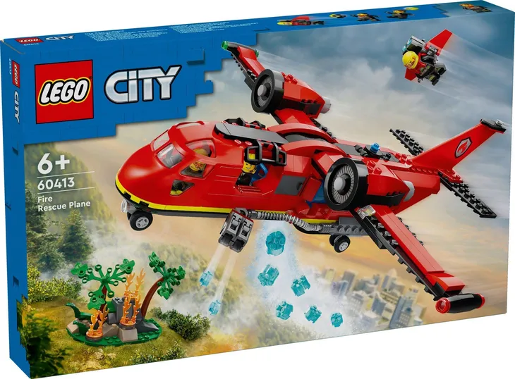 LEGO 60413 CITY - STRAŻACKI SAMOLOT RATUNKOWY