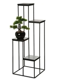 kwietnik-nowoczesny-stojacy-czarny-metalowy-110-cm