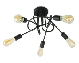 lampa-wiszaca-sufitowa-nowoczesna-pajak-czarna-e27