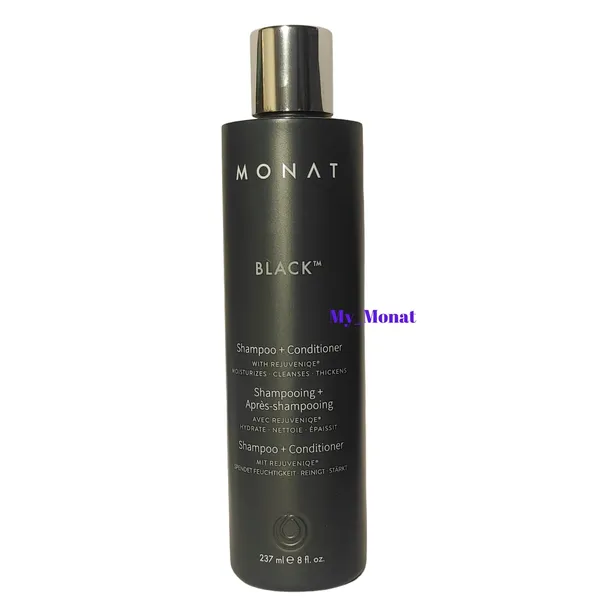 MONAT black 2 w 1 szampon + odżywka