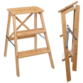 drabina-skladana-bambusowa-niska-3-poziomy-635-cm
