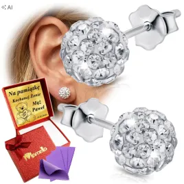 srebrne-kolczyki-kulki-swarovski-srebro-925-grawer-prezent-gratis