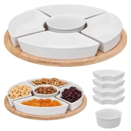 okragly-zestaw-do-przekasek-na-tacy-na-sosy-dip-tapas-z-miseczkami-bialy