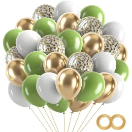 balony-lateksowe-zestaw-60-szt-zielone-zlote-biale-konfetti-30-cm