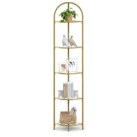 narozny-szklany-regal-na-ksiazki-ozdoby-dekoracje-zloty-glamour-158-cm