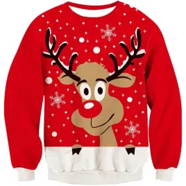 dzieciecy-sweter-swiateczny-zimowy-cieply-miekki-czerwony-7-14-lat-m