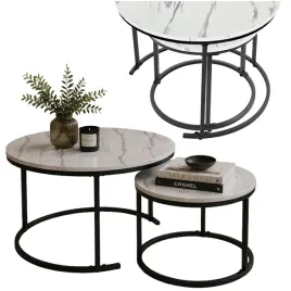 stoliki-okragle-kawowe-industrialne-loft-glamour-zestaw-stolik-60x60-40x40