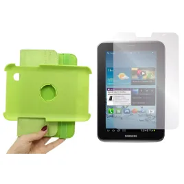 etui-rotate-obudowa-pokrowiec-do-samsung-galaxy-p3100-zielone-i-szklo