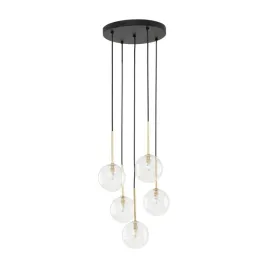 lampa-wiszaca-nilos-czarny-zloty-szklane-klosze-5xg9-nowoczesna-sufitowa