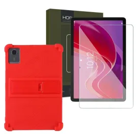 etui-silikon-do-lenovo-tab-m11-tb330-1095-cali-czerwone-pokrowiec-i-szklo
