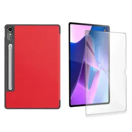 etui-smartcase-do-lenovo-tab-p12-tb-370-i-pad-pro-tb-371-czerwone-i-szklo