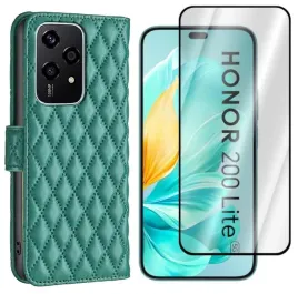 etui-case-obudowa-pokrowiec-smart-soft-do-honor-200-lite-5g-zielone-i-szklo