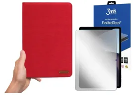 etui-pokrowiec-obudowa-case-jeans-do-oppo-pad-11-czerwone-i-szklo-hybrydowe