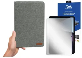 etui-pokrowiec-obudowa-case-jeans-do-oppo-pad-11-szare-i-szklo-hybrydowe