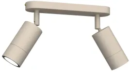 lampa-sufitowa-spot-link-bezowy-2xgu10-ruchome-klosze-tuby-bezowa