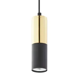 lampa-wiszaca-sufitowa-elit-tuba-1xgu10-zlota-czarna-nowoczesna-do-salonu