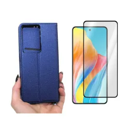 etui-smart-magnet-do-realme-c75-4g-14x-5g-granatowe-pokrowiec-case-i-szklo