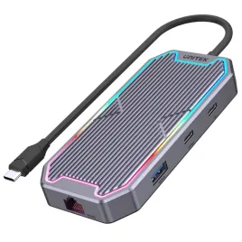 unitek-hub-usb-c-hdmi-2-0-4k-60hz-ethernet-rj45-35mm-audio-100w-10gbps