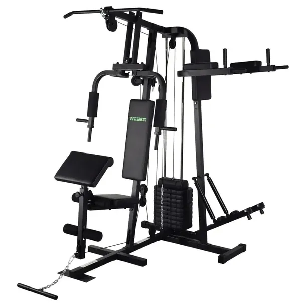 Domowy atlas do ćwiczeń Siłownia Weber TF-7002 46 kg + stepper
