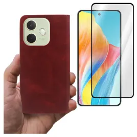 etui-case-pokrowiec-smart-leather-do-oppo-a5-pro-4g-i-5g-czerwony-i-szklo