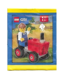 zestaw-lego-city-klocki-minifigure-polybag-farmer-with-tractor-952509