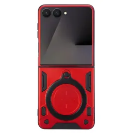 etui-case-pokrowiec-pancerne-magnetic-do-samsung-galaxy-z-flip7-czerwone