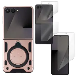 etui-case-pancerne-magnetic-do-samsung-galaxy-z-flip7-rozowe-i-hydrogel