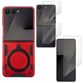 etui-case-pancerne-magnetic-do-samsung-galaxy-z-flip7-czerwone-i-hydrogel