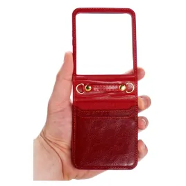 etui-pokrowiec-kejs-leather-case-strap-do-samsung-galaxy-z-flip7-czerwony