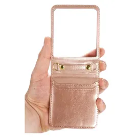 etui-pokrowiec-kejs-leather-case-strap-do-samsung-galaxy-z-flip7-rozowy