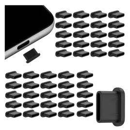 50x-zatyczka-zaslepka-gniazda-portu-ladowania-usb-typ-c-czarna-zestaw-50szt